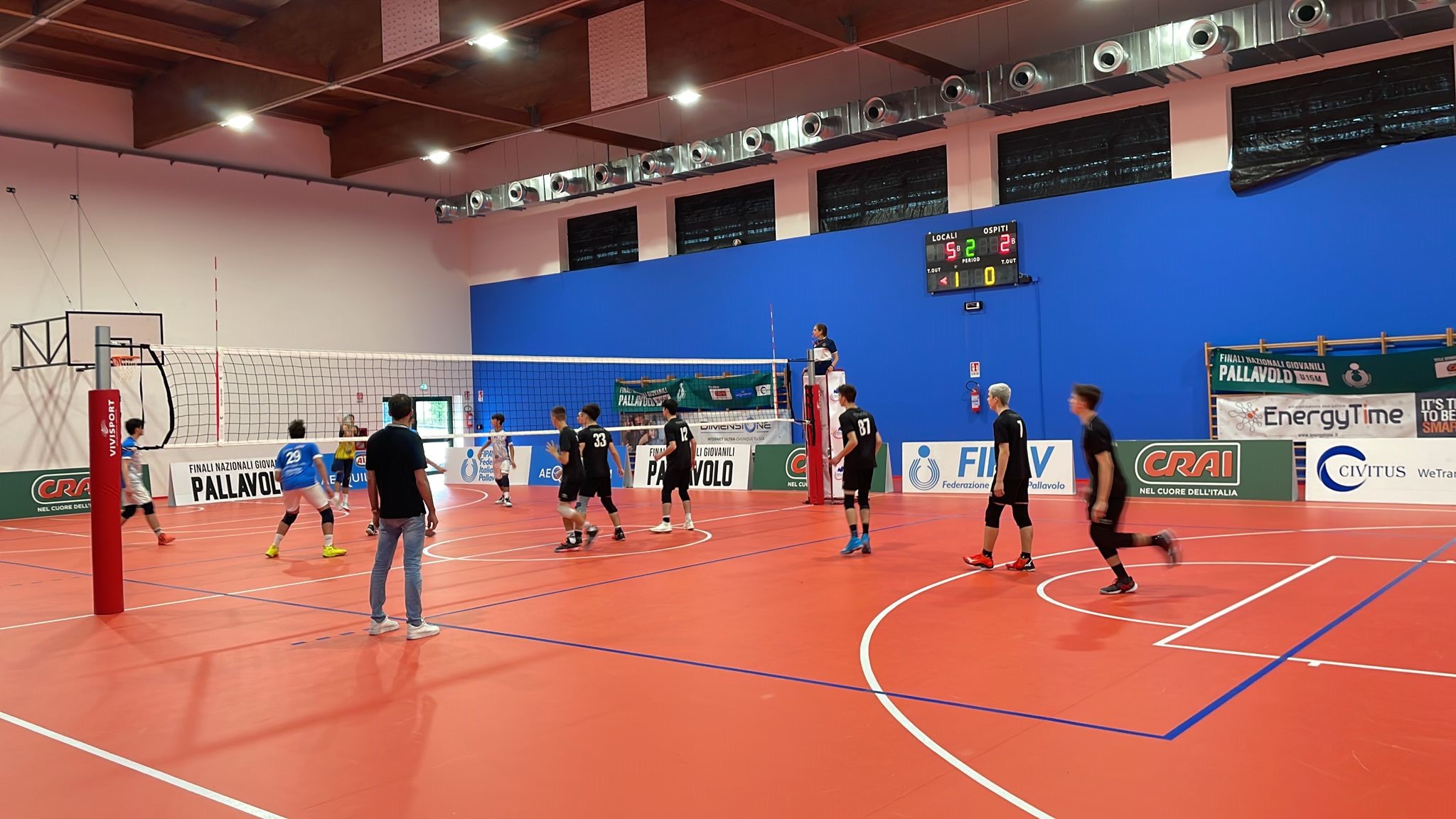 Finali Nazionali Giovanili CRAI under 15 di pallavolo maschile in due